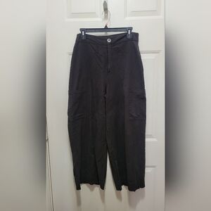 Urban Outfitters, wide leg, linen cargo pants